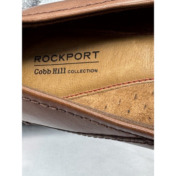 Rockport by Cobb Hill Collection Shoes Womens 11N Paulette Slip On Brown Leather - Picture 5 of 9